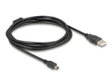 Delock 84913 Cable Usb 2.0 Type-A Male > Usb 2.0 Mini-B Male 1.5 M Black