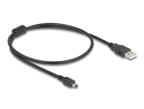 Delock 84911 Cable Usb 2.0 Type-A Male > Usb 2.0 Mini-B Male 0.5 M Black