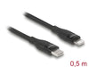 Delock 86636 Data And Charging Cable Usb Type-C™ To Lightning™