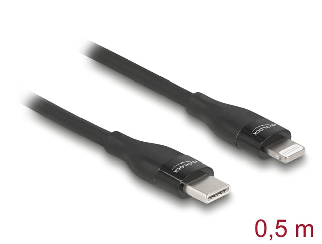 Delock 86636 Data And Charging Cable Usb Type-C™ To Lightning™