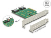 Delock 89518 Pci Express Card > 3 X M.2 Slot - Low Profile Form Factor