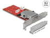 Delock 90305 Pci Express X8 Card To 2 X Internal Nvme M.2 Key M