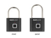 Navilock 20965 Padlock With Fingerprint 75 X 45 X 13 Mm Black