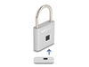 Navilock 20966 Padlock With Fingerprint 75 X 45 X 13 Mm Silver