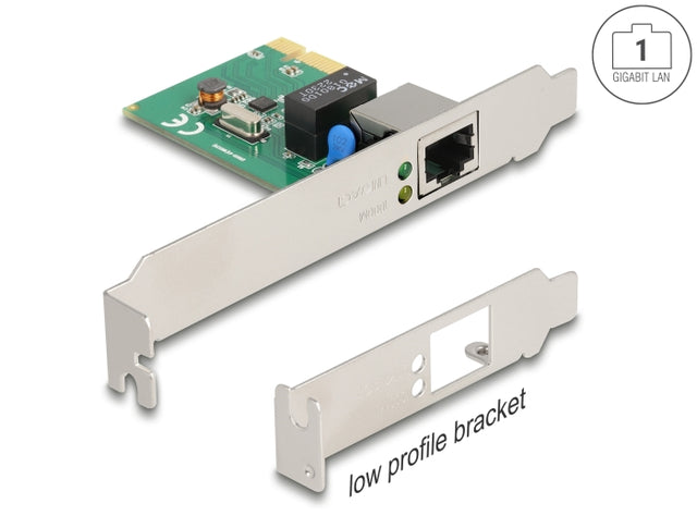 Delock 90381 Pci Express X1 Card 1 X Rj45 Gigabit Lan Rtl8111