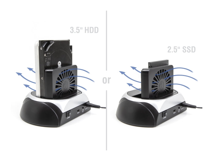 Delock 64280 Usb 10 Gbps Docking Station For 2.5″ / 3.5″ Sata Hdd / Ssd