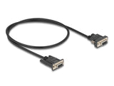 Delock 87835 Serial Cable Rs-232 D-Sub9 Female To D-Sub9 Female