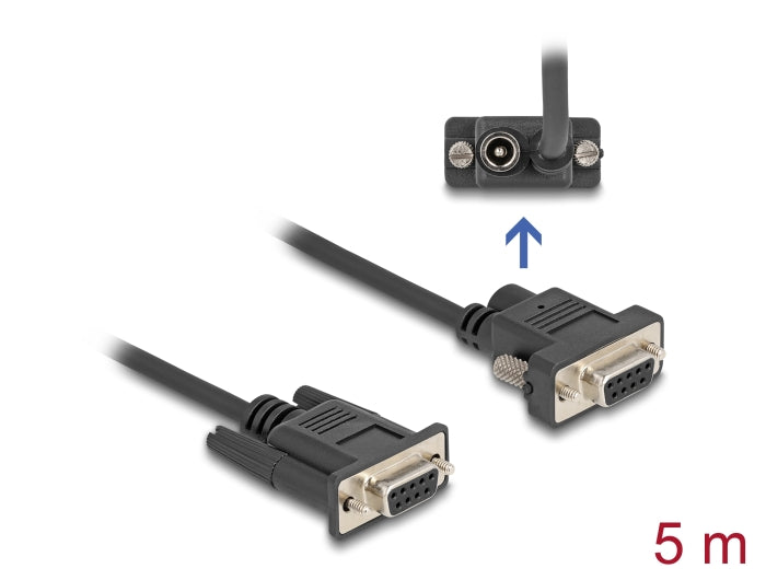 Delock 88219 Serial Cable Rs-232 D-Sub9 Female