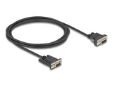 Delock 87838 Serial Cable Rs-232 D-Sub9 Female To D-Sub9 Female