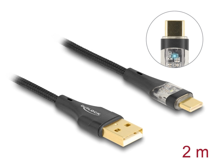 Delock 80761 Usb 2.0 Cable Type-A Male To Usb Type-C™ Male