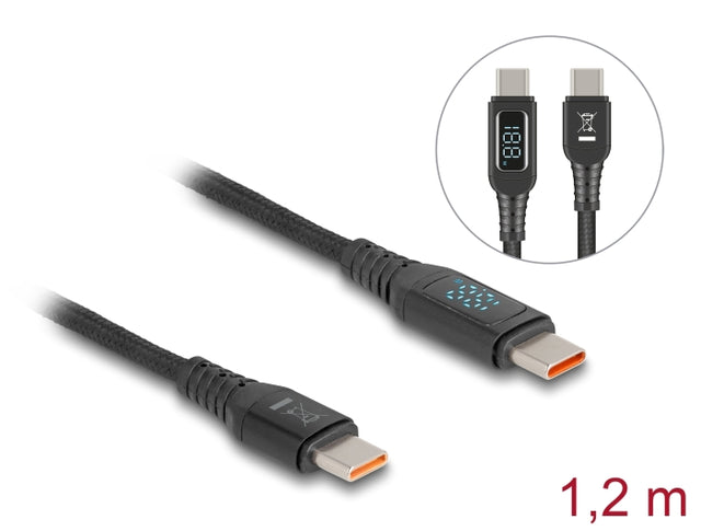 Delock 88136 Usb 2.0 Data And Fast Charging Cable Usb Type-C™ Male