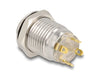 Delock 20981 Push Button For Installation 12 Mm 4 X Solder Connection Led