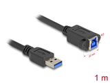 Delock 80485 Usb 5 Gbps Cable Usb Type-A Male To Usb Type-B Female