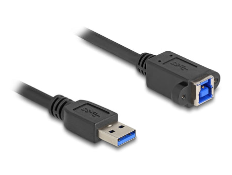 Delock 80485 Usb 5 Gbps Cable Usb Type-A Male To Usb Type-B Female