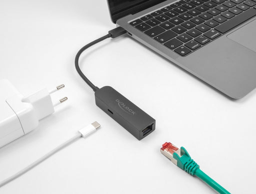 Delock 66938 Usb Type-C™ Adapter To 2.5 Gigabit Lan With Power Delivery