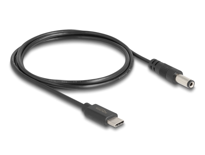 Delock 85397 Usb Type-C™ Power Cable To Dc 5.5 X 2.1 Mm Male 1 M