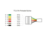 Delock 83784 Converter Usb 2.0 Male > Ttl 6 Pin Pin Header Female 1.8 M (5 V)