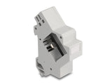 Delock 67043 Keystone Holder For Din Rail With Grounding Grey