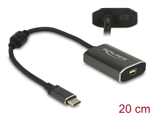 Delock 62990 Adapter Usb Type-C™ Male > Mini Displayport Female W/ Pd Function