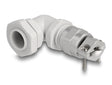 Delock 60592 Cable Gland With Strain Relief And Bending Protection 90° Angled