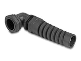 Delock 60589 Cable Gland With Strain Relief 90° Angled Pg21 Black