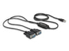 Delock 61886 Adapter Usb 2.0 Type-A > 2 X Serial Db9 Rs-232