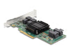 Delock 90585 Pci Express X8 Card To 4 X Internal Sff-8643 Nvme