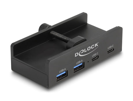 Delock 64262 External Usb 5 Gbps 4 Port Hub 2 X Usb Type-A And 2 X Usb Type-C