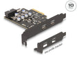 Delock 90345 Pci Express X4 Card To 2 X External Usb Type-C