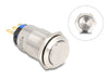 Delock 20985 Push Button For Installation 19 Mm 3 X Solder Connection