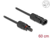 Delock 60675 Dl4 Solar Flat Cable Male To Female 60 Cm Black