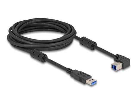 Delock 81107 Usb 5 Gbps Cable Type-A Male To Type-B Male 90° Upwards Angled 5 M