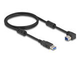 Delock 81112 Usb 5 Gbps Cable Type-A Male To Type-B Male 90° Downwards Angled