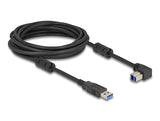 Delock 81115 Usb 5 Gbps Cable Type-A Male To Type-B Male 90° Downwards Angled