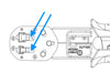 Delock 86499 Rj45 Crimp+Cut Blade Set 5 Pieces For 86450