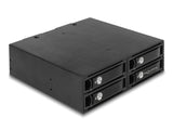 Delock 47233 5.25″ Mobile Rack For 4 X 2.5″ Sata / Sas Hdd / Ssd 12 Gb/S