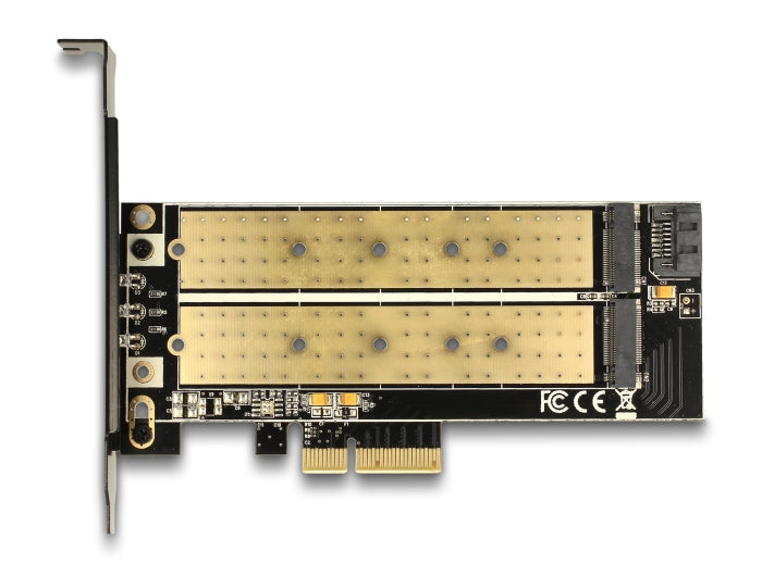 Delock 89630 Pci Express X4 Card > Internal M.2 Key B + Internal Nvme M.2 Key M