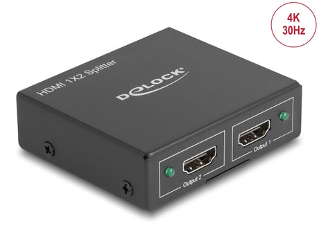 Delock 87701 Hdmi Splitter 1 X Hdmi In > 2 X Hdmi Out 4K