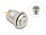 Delock 20982 Push Button For Installation 12 Mm 4 X Solder Connection Led