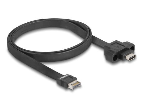 Delock 85760 Usb 10 Gbps Flat Cable Type-E Key A 20 Pin Male