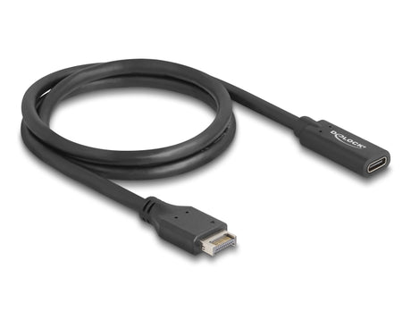 Delock 85666 Usb 10 Gbps Cable Type-E Key A 20 Pin Male To Usb Type-C™ Female