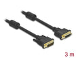 Delock 83108 Extension Cable Dvi 24+5 Male > Dvi 24+5 Female 3 M Black