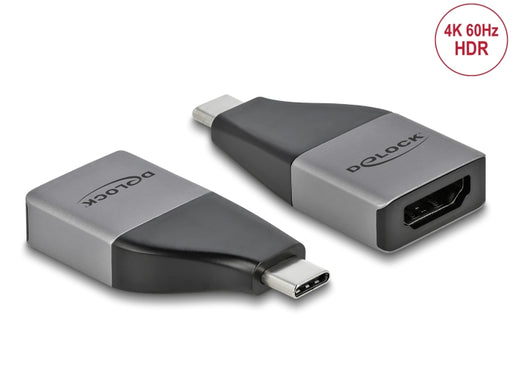 Delock 64119 Usb Type-C™ Adapter To Hdmi (Dp Alt Mode) 4K 60 Hz + Hdr