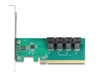 Delock 90777 Pci Express X16 Card To 4 X Internal Sff-8643 Nvme - Bifurcation