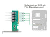 Delock 90777 Pci Express X16 Card To 4 X Internal Sff-8643 Nvme - Bifurcation