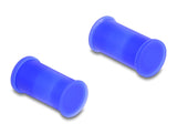 Delock 60672 Dl4 Dust Cover For Male And Female Connector, Blue 10 Pcs