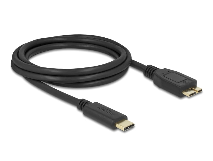 Delock 81160 Usb 5 Gbps Cable Usb Type-C™ Male To Usb Type Micro-B Male 2 M