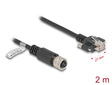 Delock 80445 M12 Cable D-Coded 4 Pin Female To Rj45 Plug