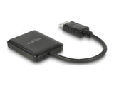 Delock 87720 Displayport 1.2 Splitter 1 X Displayport In > 2 X Hdmi Out