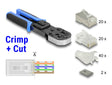 Delock 86450 Rj45 Crimp+Cut Toolkit